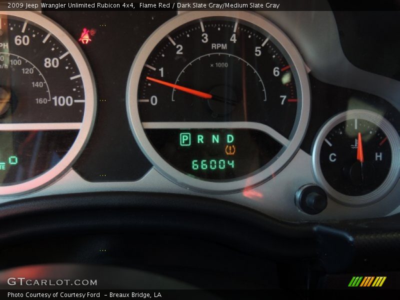 Flame Red / Dark Slate Gray/Medium Slate Gray 2009 Jeep Wrangler Unlimited Rubicon 4x4