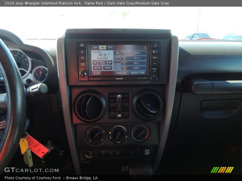 Flame Red / Dark Slate Gray/Medium Slate Gray 2009 Jeep Wrangler Unlimited Rubicon 4x4