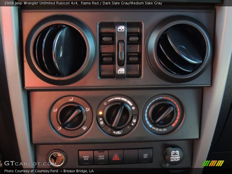 Flame Red / Dark Slate Gray/Medium Slate Gray 2009 Jeep Wrangler Unlimited Rubicon 4x4