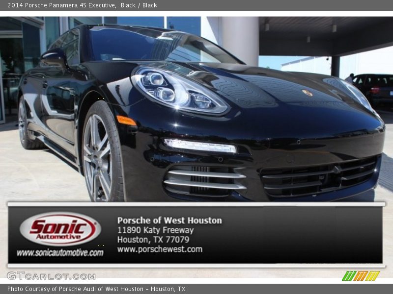 Black / Black 2014 Porsche Panamera 4S Executive