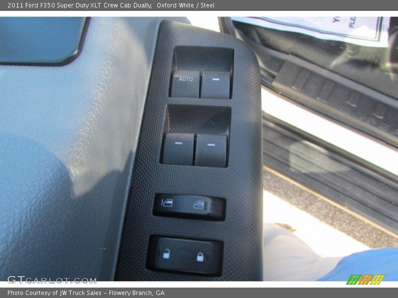 Oxford White / Steel 2011 Ford F350 Super Duty XLT Crew Cab Dually