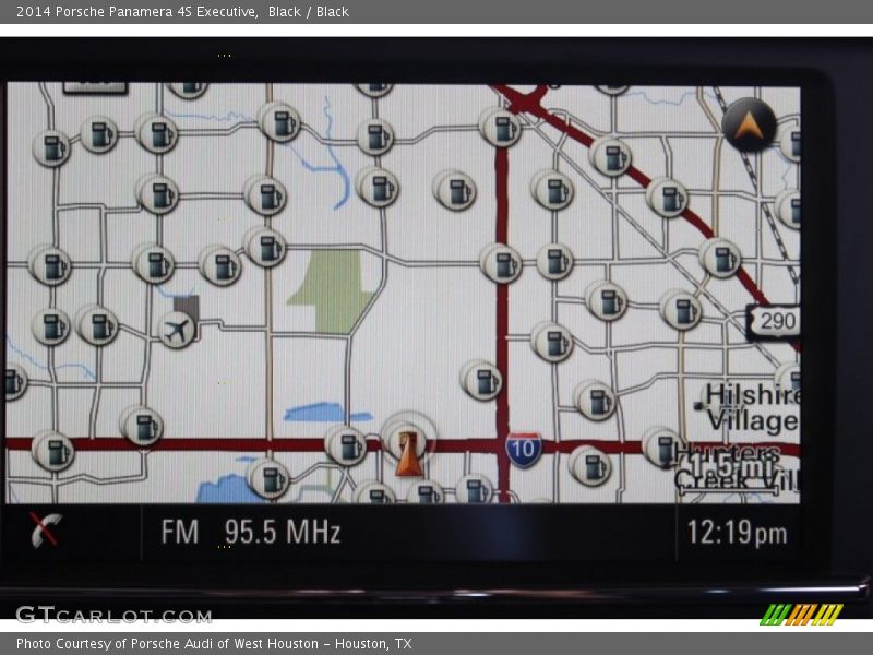 Navigation of 2014 Panamera 4S Executive