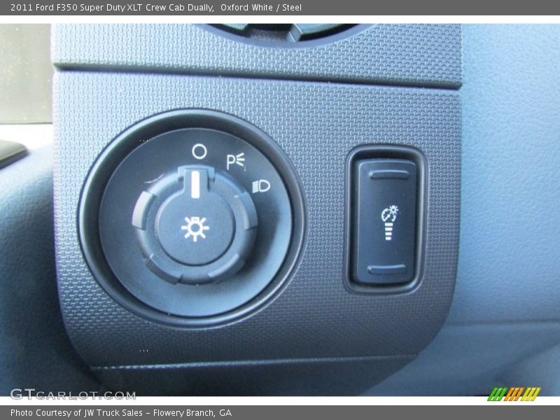 Oxford White / Steel 2011 Ford F350 Super Duty XLT Crew Cab Dually