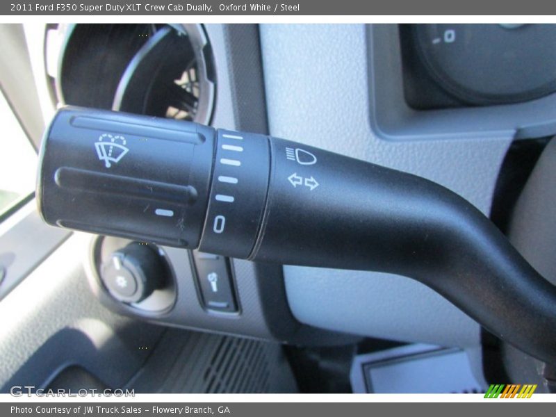 Oxford White / Steel 2011 Ford F350 Super Duty XLT Crew Cab Dually