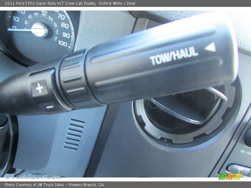 Oxford White / Steel 2011 Ford F350 Super Duty XLT Crew Cab Dually