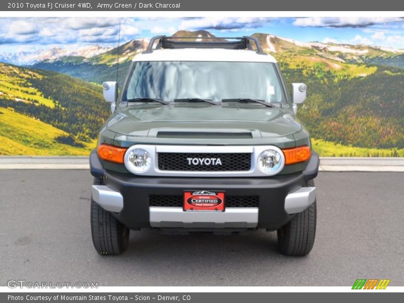Army Green / Dark Charcoal 2010 Toyota FJ Cruiser 4WD