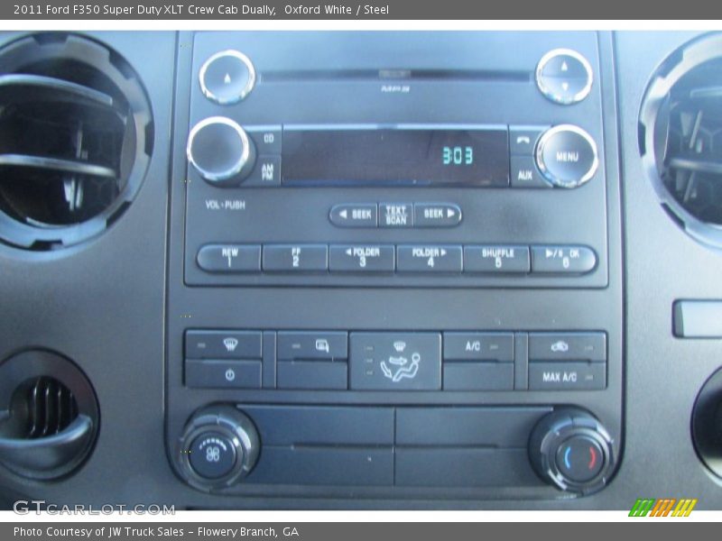 Oxford White / Steel 2011 Ford F350 Super Duty XLT Crew Cab Dually