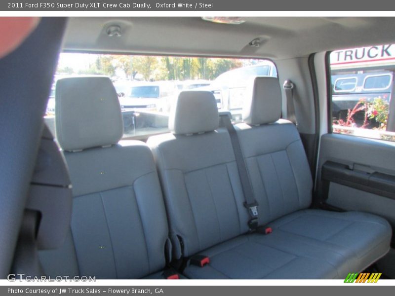 Oxford White / Steel 2011 Ford F350 Super Duty XLT Crew Cab Dually
