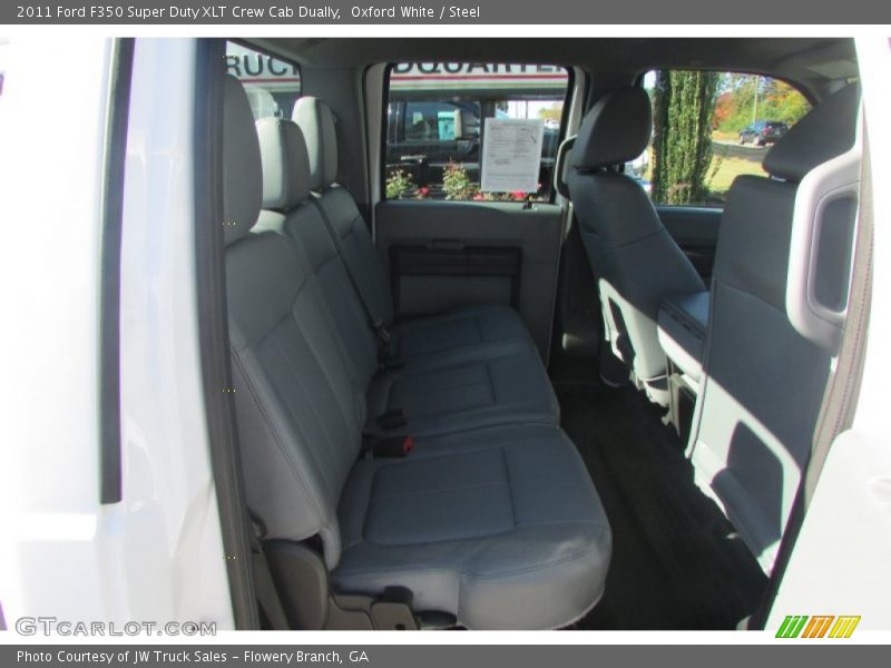 Oxford White / Steel 2011 Ford F350 Super Duty XLT Crew Cab Dually