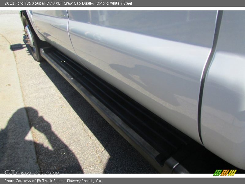 Oxford White / Steel 2011 Ford F350 Super Duty XLT Crew Cab Dually