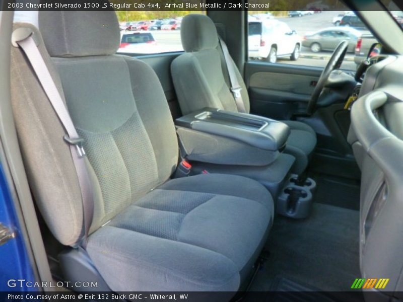 Arrival Blue Metallic / Dark Charcoal 2003 Chevrolet Silverado 1500 LS Regular Cab 4x4