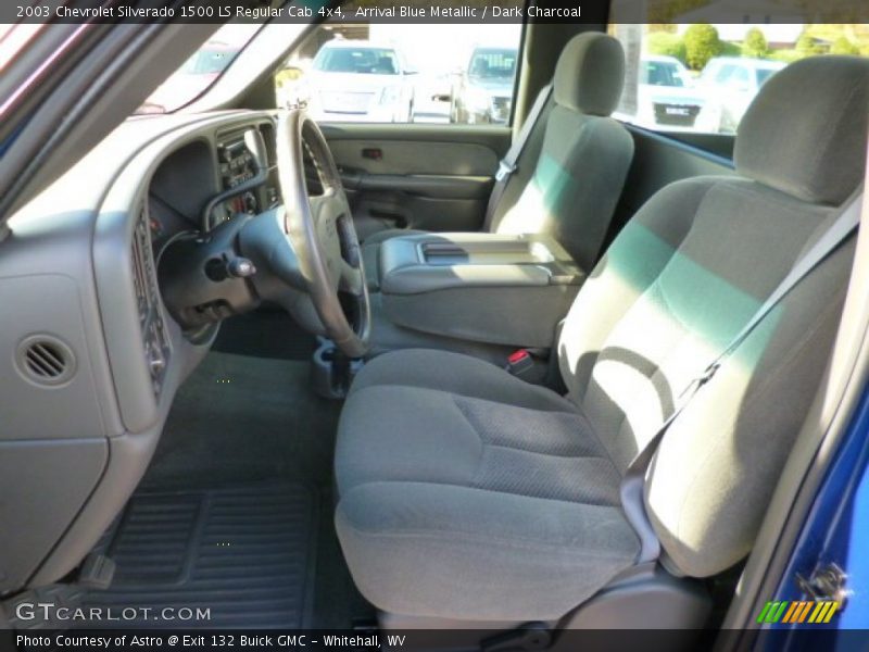 Arrival Blue Metallic / Dark Charcoal 2003 Chevrolet Silverado 1500 LS Regular Cab 4x4