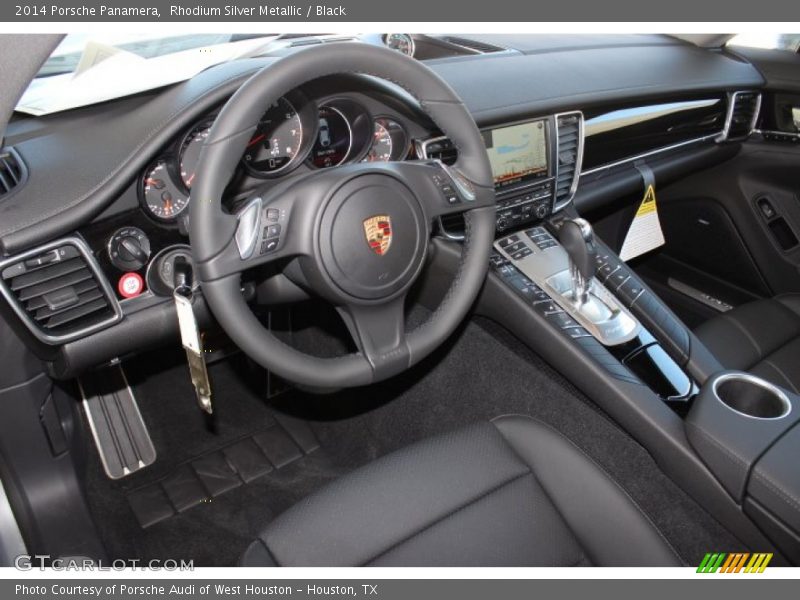 Black Interior - 2014 Panamera  