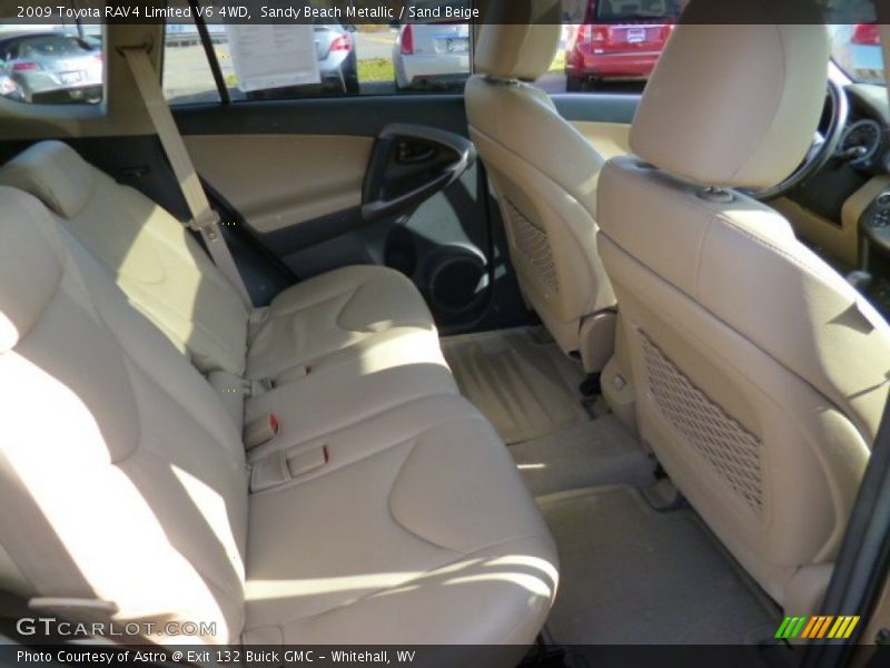 Sandy Beach Metallic / Sand Beige 2009 Toyota RAV4 Limited V6 4WD
