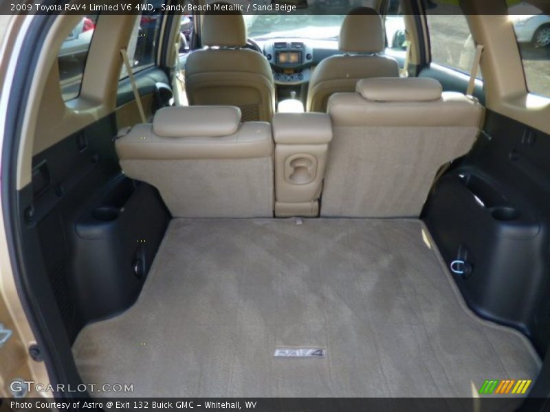 Sandy Beach Metallic / Sand Beige 2009 Toyota RAV4 Limited V6 4WD
