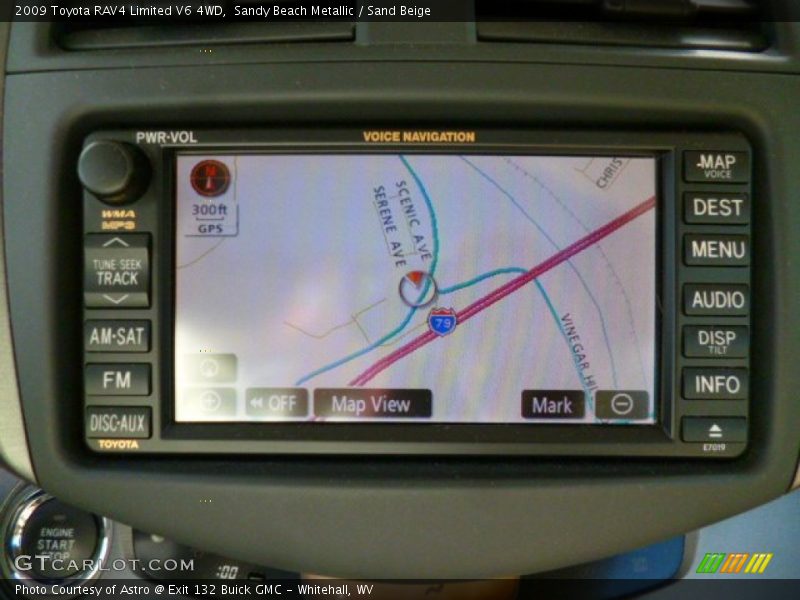 Sandy Beach Metallic / Sand Beige 2009 Toyota RAV4 Limited V6 4WD