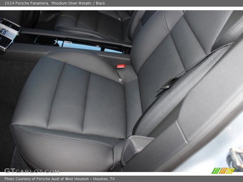 Rhodium Silver Metallic / Black 2014 Porsche Panamera