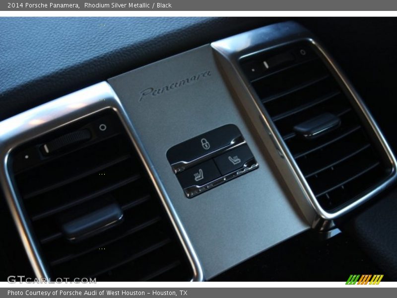 Rhodium Silver Metallic / Black 2014 Porsche Panamera