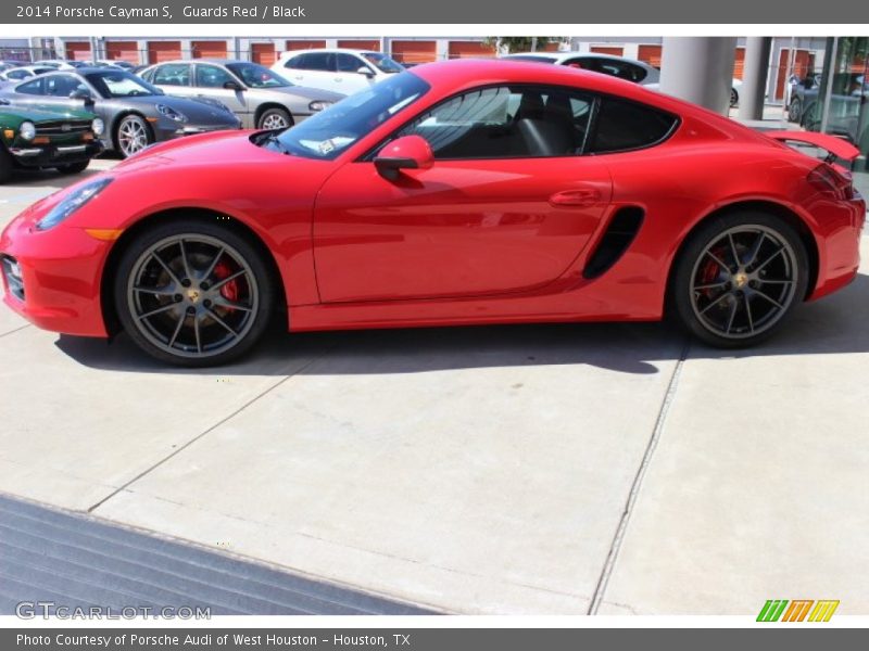 Guards Red / Black 2014 Porsche Cayman S