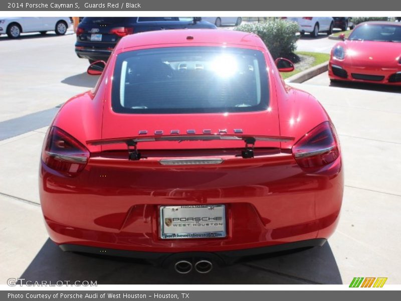 Guards Red / Black 2014 Porsche Cayman S