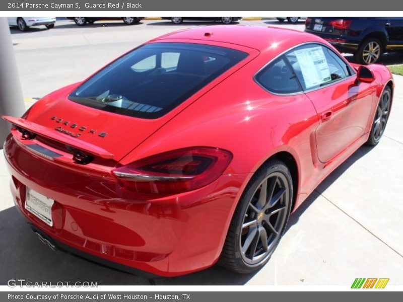 Guards Red / Black 2014 Porsche Cayman S