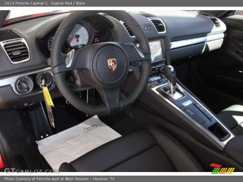 Guards Red / Black 2014 Porsche Cayman S
