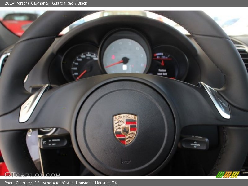 Guards Red / Black 2014 Porsche Cayman S