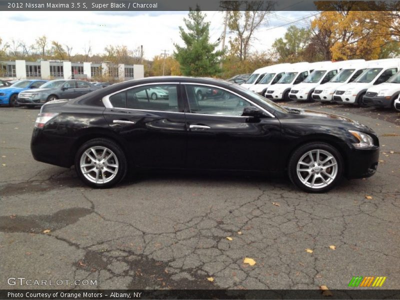 Super Black / Charcoal 2012 Nissan Maxima 3.5 S