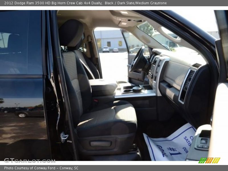 Black / Dark Slate/Medium Graystone 2012 Dodge Ram 3500 HD Big Horn Crew Cab 4x4 Dually