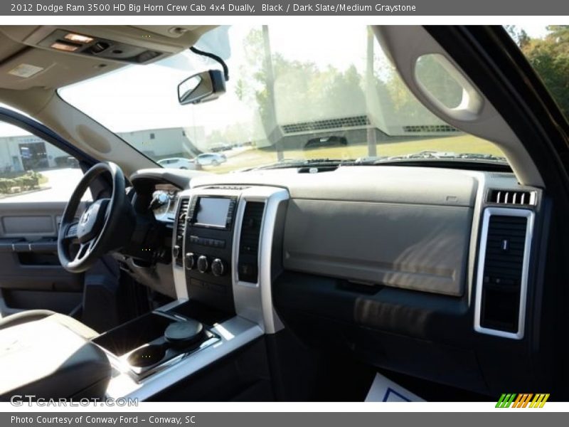 Black / Dark Slate/Medium Graystone 2012 Dodge Ram 3500 HD Big Horn Crew Cab 4x4 Dually