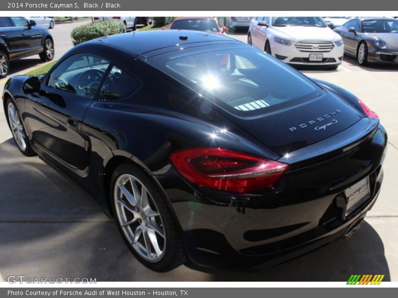 Black / Black 2014 Porsche Cayman S