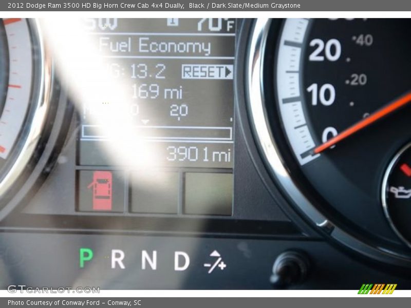 Black / Dark Slate/Medium Graystone 2012 Dodge Ram 3500 HD Big Horn Crew Cab 4x4 Dually