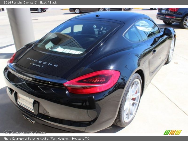 Black / Black 2014 Porsche Cayman S