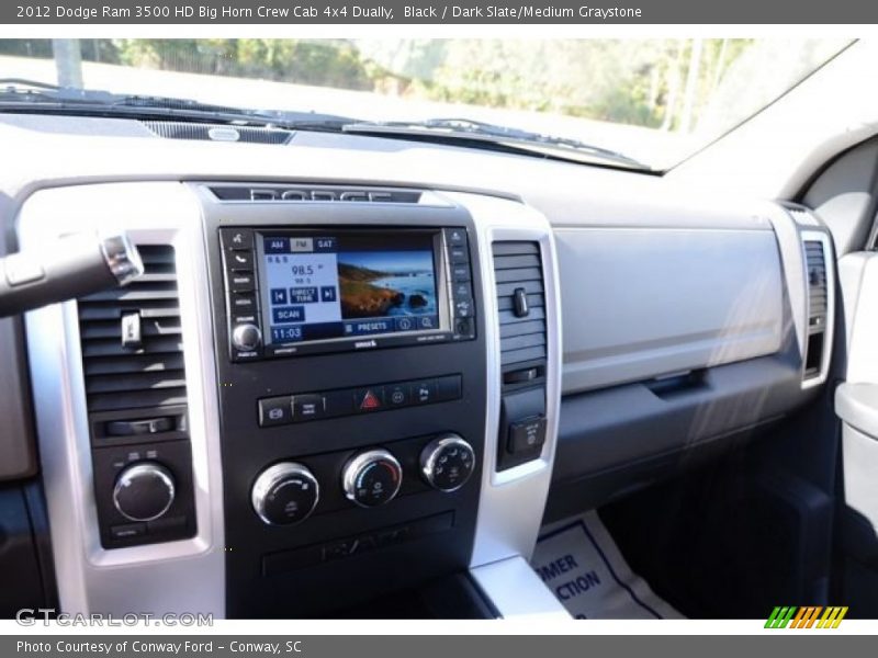 Black / Dark Slate/Medium Graystone 2012 Dodge Ram 3500 HD Big Horn Crew Cab 4x4 Dually