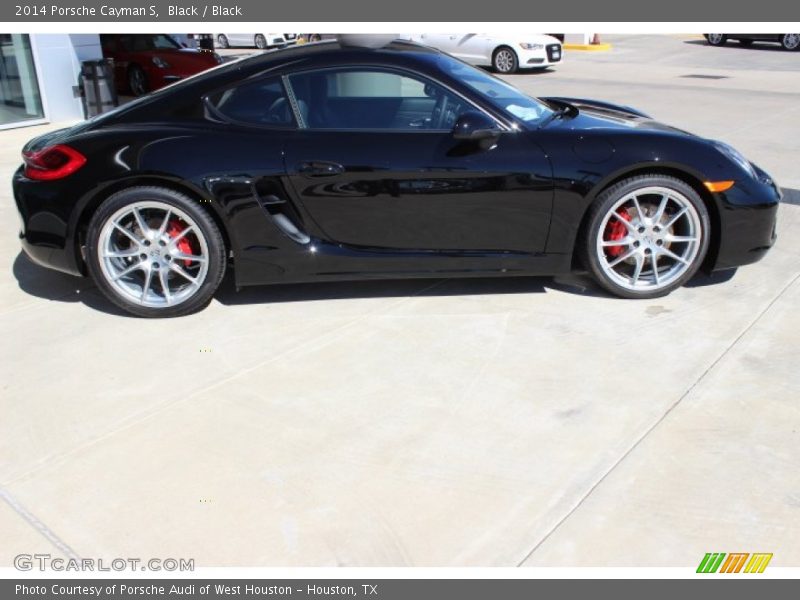 Black / Black 2014 Porsche Cayman S