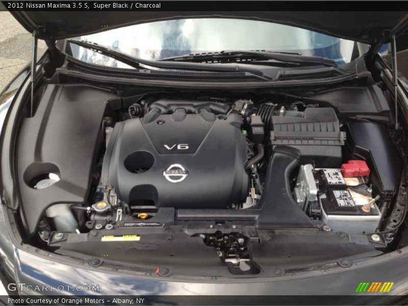 Super Black / Charcoal 2012 Nissan Maxima 3.5 S