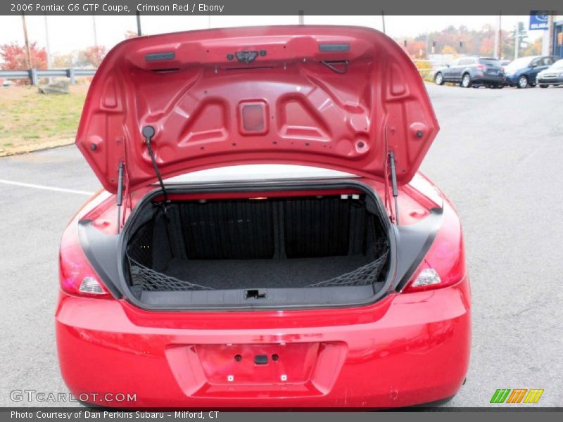 Crimson Red / Ebony 2006 Pontiac G6 GTP Coupe