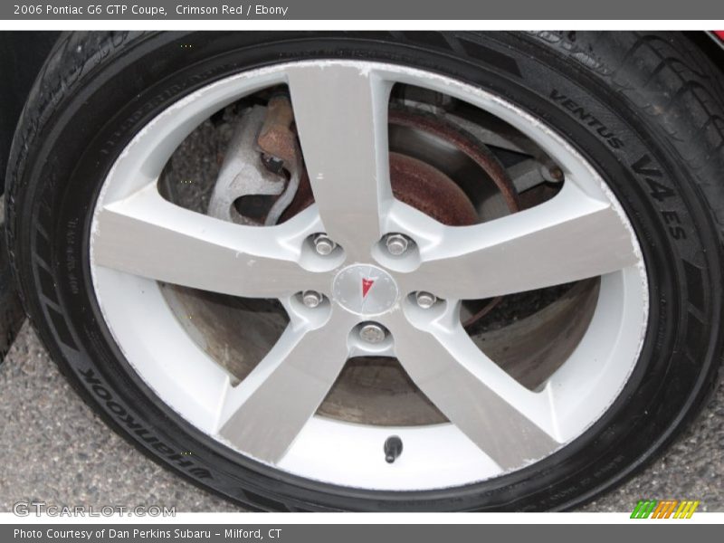 Crimson Red / Ebony 2006 Pontiac G6 GTP Coupe