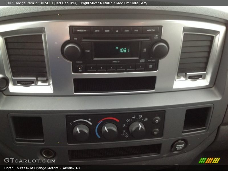 Bright Silver Metallic / Medium Slate Gray 2007 Dodge Ram 2500 SLT Quad Cab 4x4