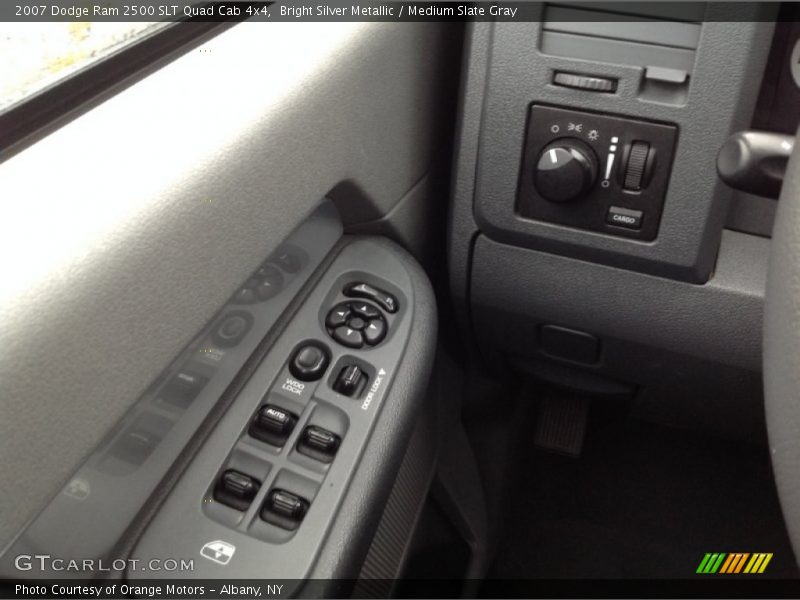 Bright Silver Metallic / Medium Slate Gray 2007 Dodge Ram 2500 SLT Quad Cab 4x4