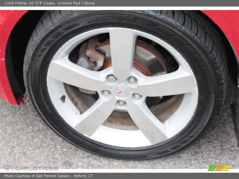 Crimson Red / Ebony 2006 Pontiac G6 GTP Coupe