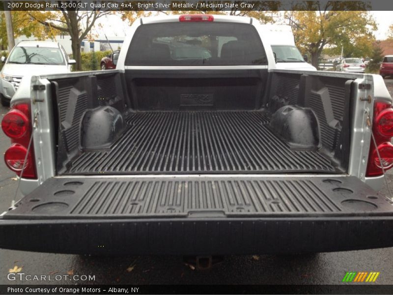 Bright Silver Metallic / Medium Slate Gray 2007 Dodge Ram 2500 SLT Quad Cab 4x4
