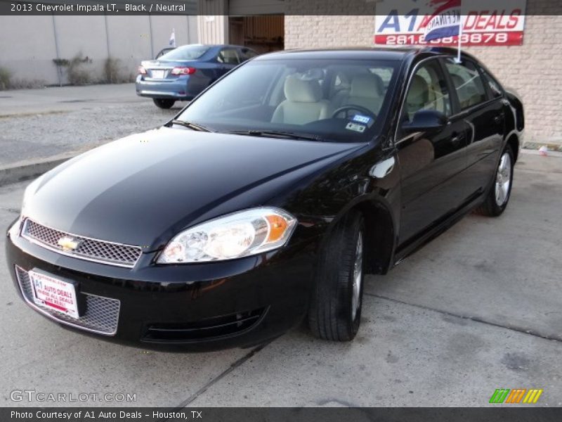Black / Neutral 2013 Chevrolet Impala LT