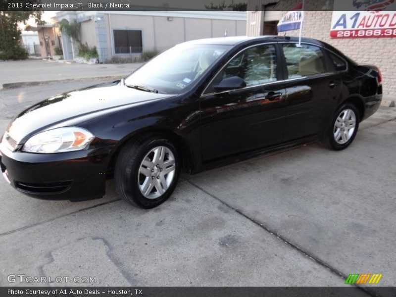 Black / Neutral 2013 Chevrolet Impala LT