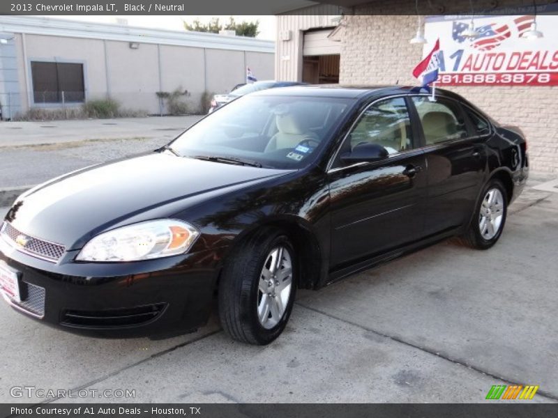 Black / Neutral 2013 Chevrolet Impala LT