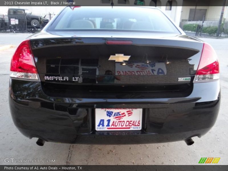 Black / Neutral 2013 Chevrolet Impala LT