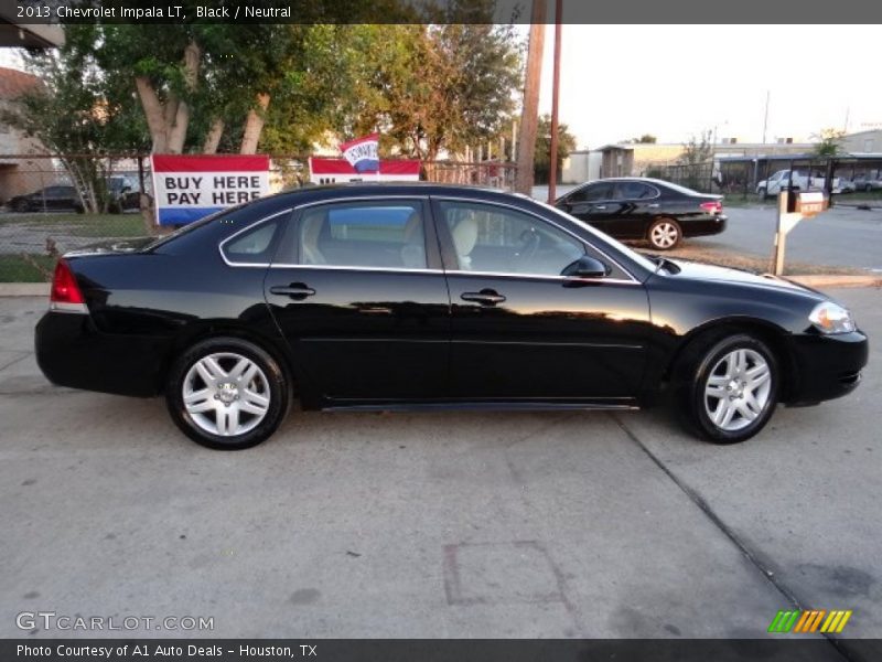 Black / Neutral 2013 Chevrolet Impala LT