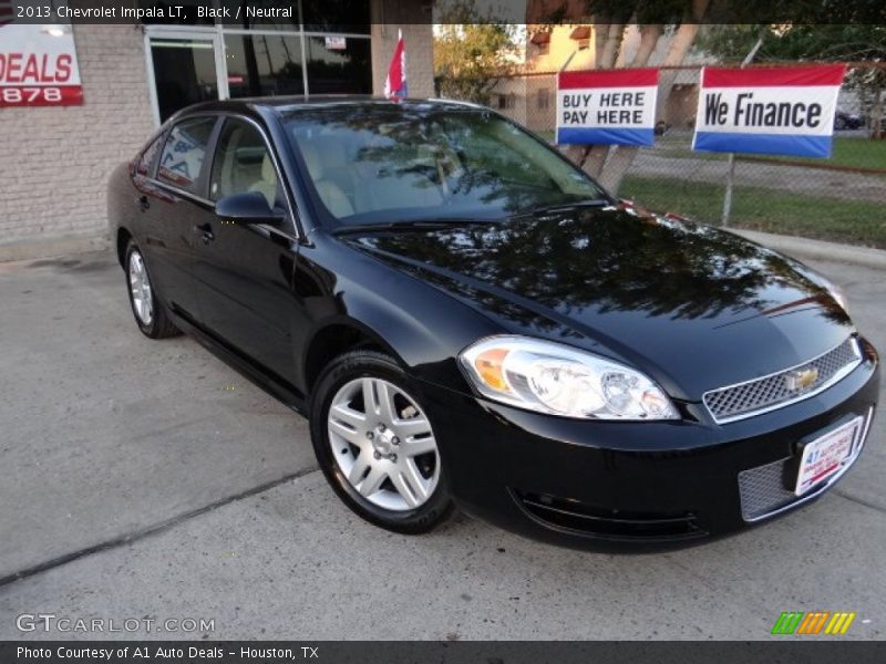 Black / Neutral 2013 Chevrolet Impala LT