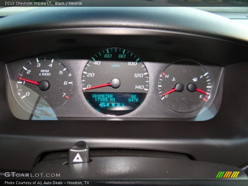 Black / Neutral 2013 Chevrolet Impala LT