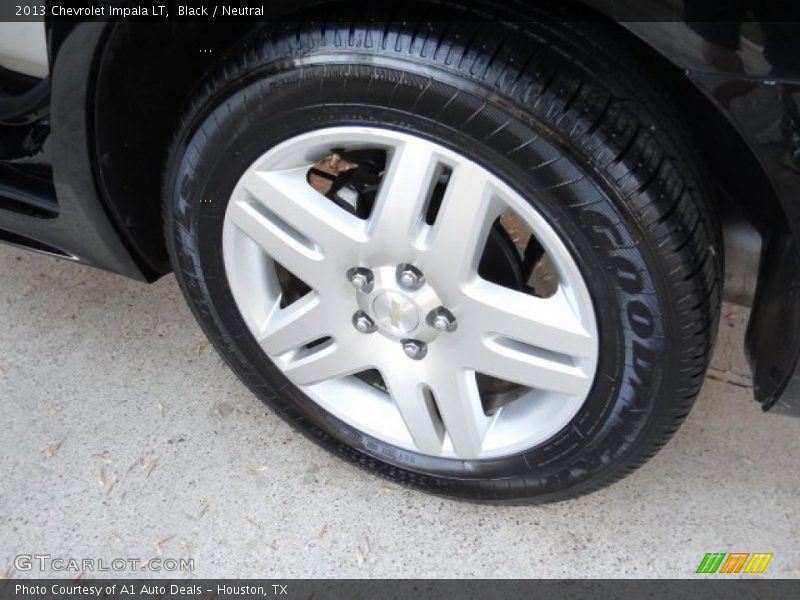 Black / Neutral 2013 Chevrolet Impala LT
